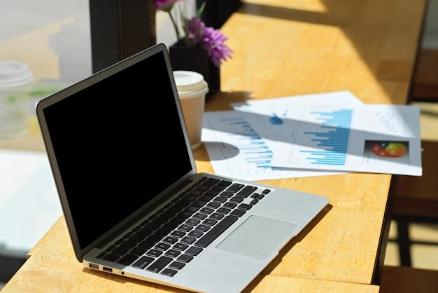 Close-up of mobile phone on table
