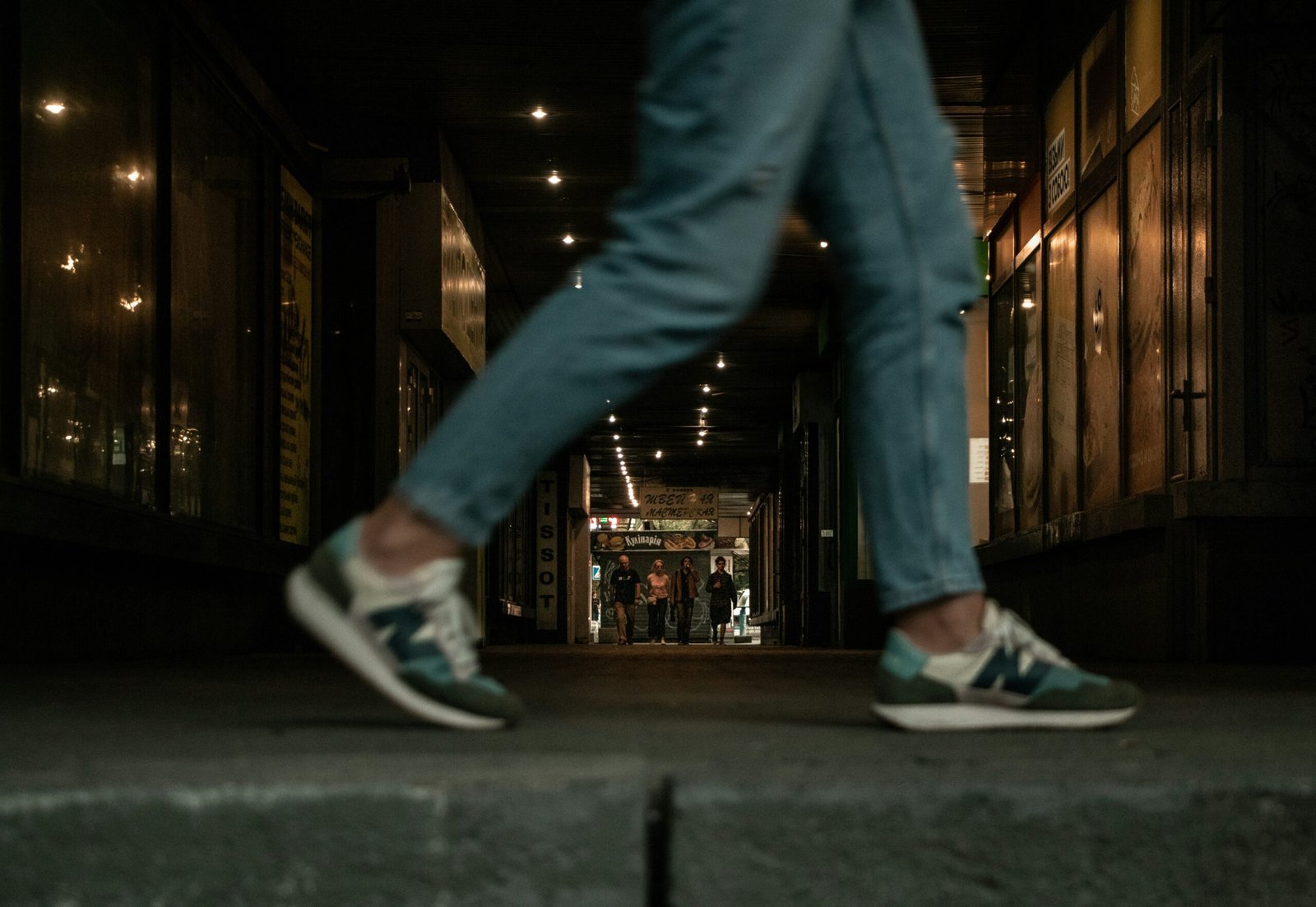 a person's legs and feet