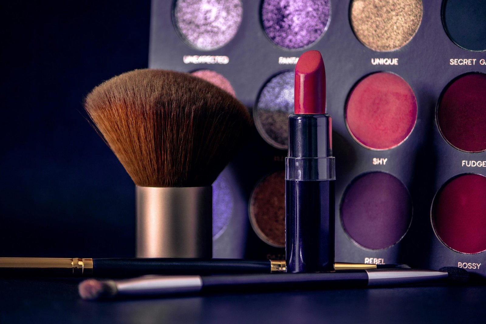 a close-up of a lipstick