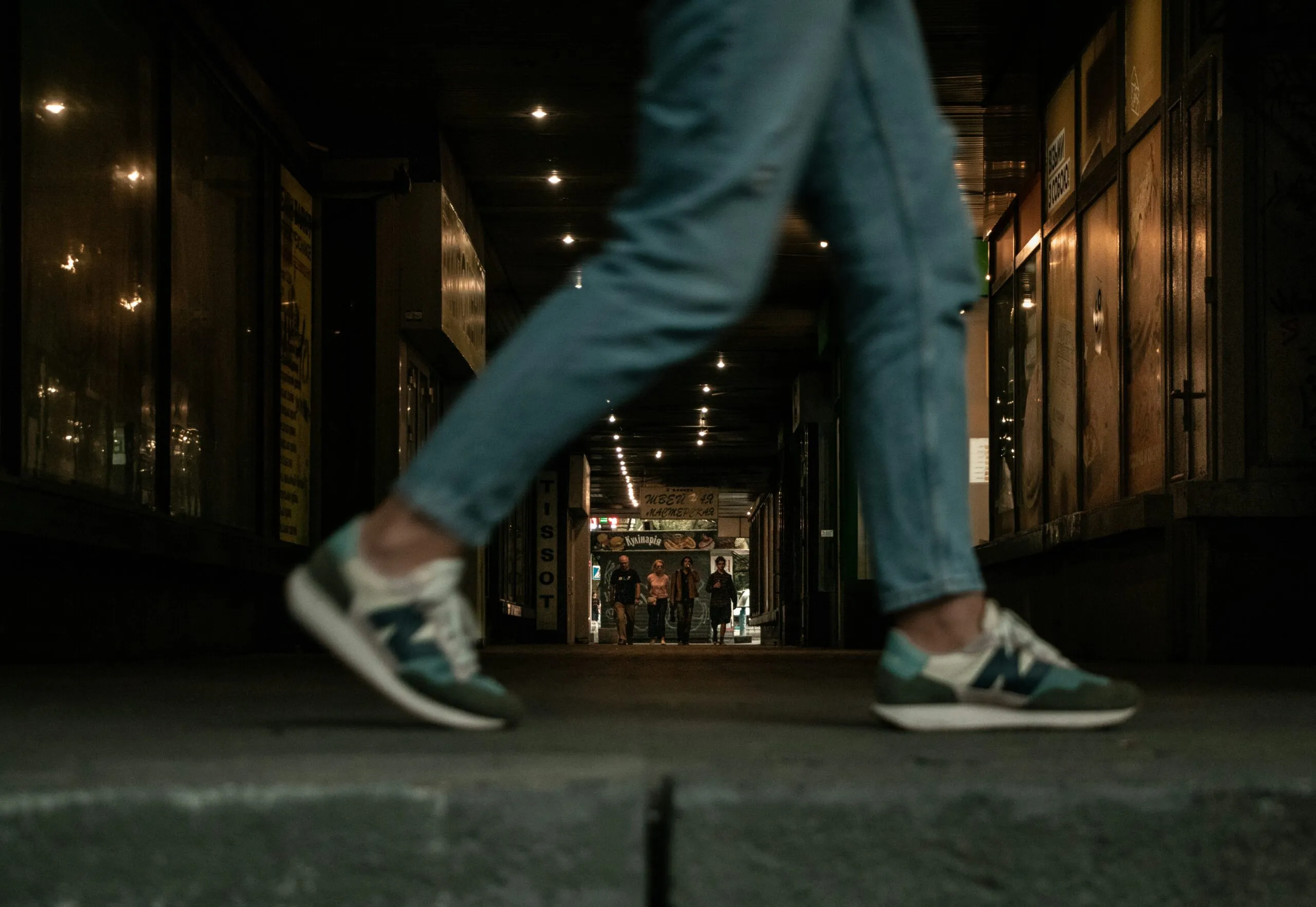 a person's legs and feet