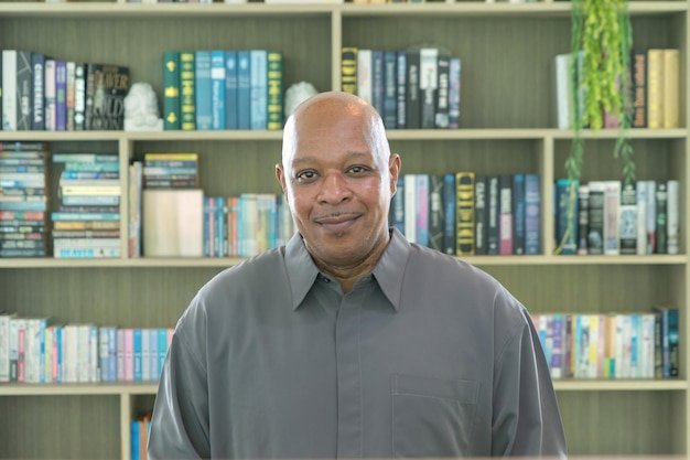 Portrait of man smiling