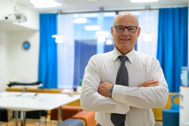 Portrait of a smiling young man
