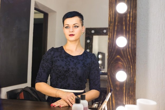 Portrait of a young woman