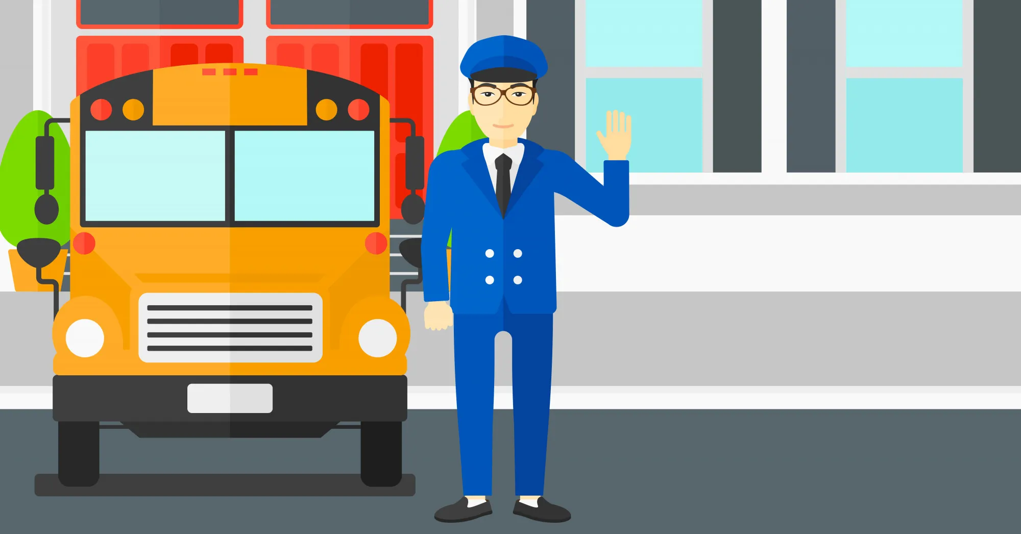 School bus driver