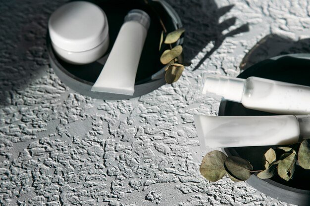 skin care products for women a jar of hair balm or body lotion hand cream from other manufacturers