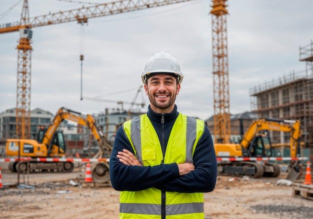 Construction worker on site